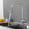 Hot Sale Supporing Chrome Sensor Pull-Down Kitchen Faucet